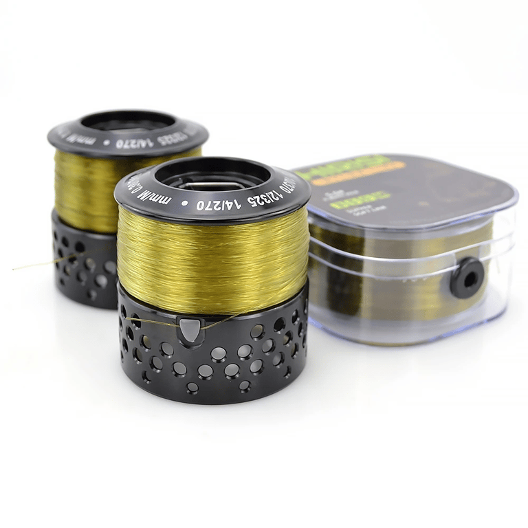 Hirisi 350m Fishing Line - High-Quality Monofilament Nylon Line from Japan for Superior Strength and Durability - Smooth Casting and Low Memory Design for Hassle-Free Fishing - Bright Color for High Visibility in Low Light Conditions - Multiple Sizes Available for Versatile Fishing Needs