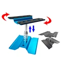 Adjustable Metal RC Car Repair Station with Tool Tray - Durable Work Stand for Traxxas, Axial, Tamiya, HSP - Non-Slip Base - Portable and Foldable Assembly Platform for Precision Maintenance and Repairs