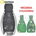 Datong World Car Remote Key for Mercedes Benz W203 W204 W205 W210 W211 W212 W221 W222 A B C E S Class, BGA & NEC 315/433Mhz, Precision Engineering, Advanced Technology, Easy Programming, Durable Construction, Keyless Entry & Starting Functions