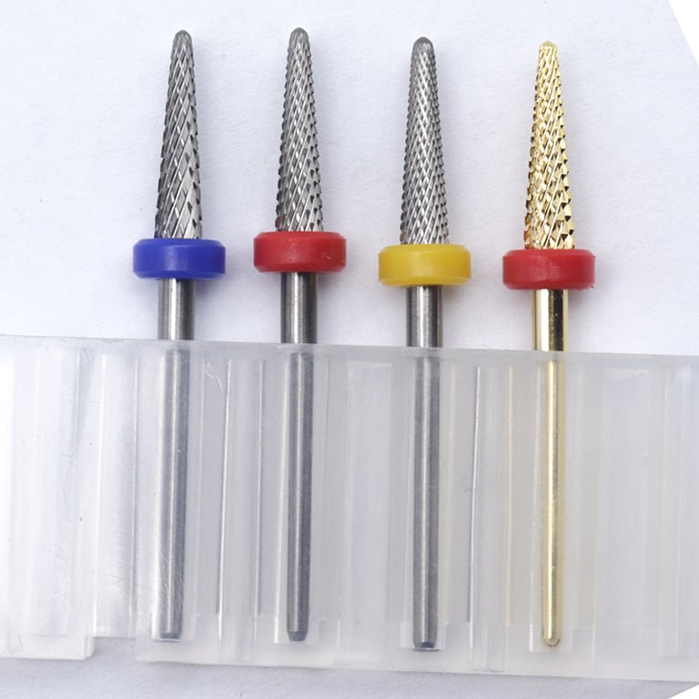 Premium Carbide Nail Drill Bits Set for Professional Nail Technicians - High-Quality Carbide Material, Versatile Nail Art Tool for Shaping and Smoothening Nails, Efficient and Fast Manicure Pedicure Sessions, Ergonomic Design for Comfort and Precision, Achieve Professional-Quality Results at Home or Salon