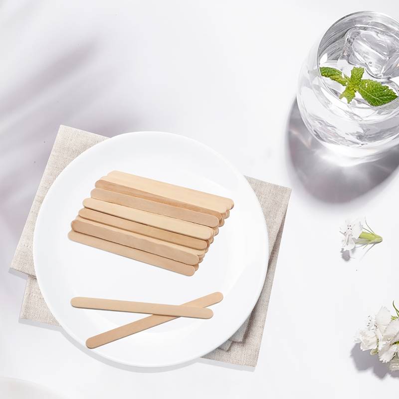 Disposable Wooden Hair Removal Sticks - 500 Pack of High-Quality Wax Spatulas for Precise and Hygienic Hair Removal - Ideal for Professionals and At-Home Use - Multi-Purpose Beauty Tool for Facial Hair, Eyebrows, and Small Areas - Lightweight and Easy to Maneuver