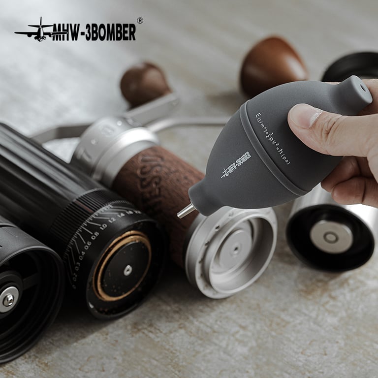MHW-3BOMBER Air Blaster Coffee Grinder Cleaning Tool - Efficient Dust and Debris Remover for Optimal Flavor, Gentle Cleaning Action, Professional Barista Accessory, Durable Construction, Ergonomic Design for Fresh and Flavorful Coffee Every Time