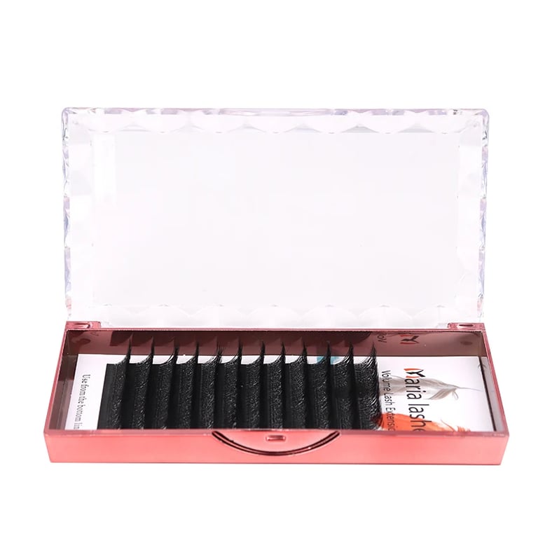 MARIA 5D W Lashes Easy Fan Eyelash Extensions - Premium Quality Synthetic Fibers, Wholesale Pricing, Natural Soft Style, Easy Fan Technology, Private Labeling Option for Salons and Beauty Professionals