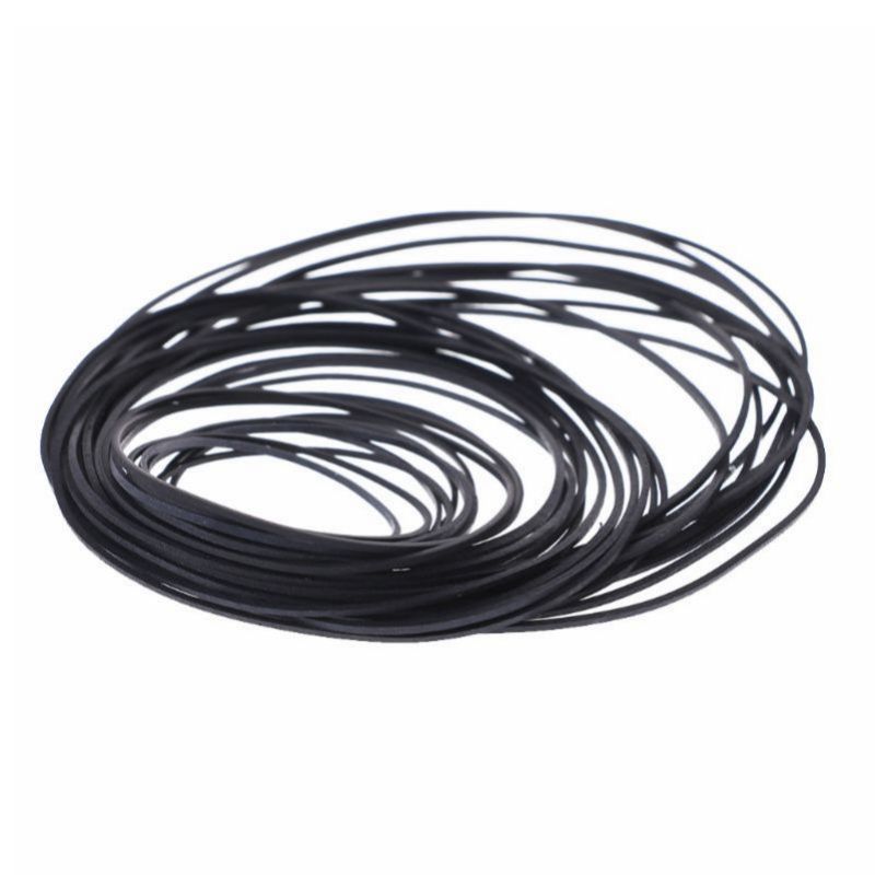 High-Quality 0.6mm Cassette Tape Drive Walkman Counter Rubber Transmission Belt - Durable, Flexible, and Easy to Install for Smooth Transmission and Precise Measurements in Various Models