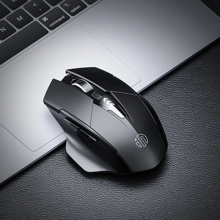 INPHIC F1 2.4G Wireless Mouse with Ergonomic Design, Rechargeable Battery, Silent Operation, Universal Compatibility, and 2.4G Wireless Technology for Smooth Cursor Control and Noise-Free Working Environment