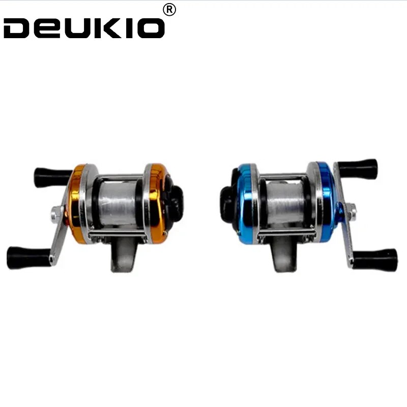 2024 New Mini Winter Ice Fishing Wheel with Double Rocker Arm - High-Quality Metal Construction for Durability, Smooth Line Management Technology, Optimal Performance in Cold Conditions - Wholesale Manufacturers for Bulk Orders - Versatile Tool for Anglers of All Skill Levels