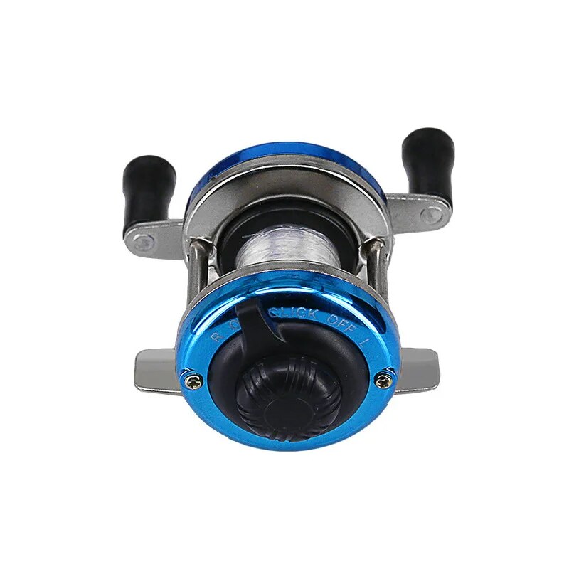 2024 New Mini Winter Ice Fishing Wheel with Double Rocker Arm - High-Quality Metal Construction for Durability, Smooth Line Management Technology, Optimal Performance in Cold Conditions - Wholesale Manufacturers for Bulk Orders - Versatile Tool for Anglers of All Skill Levels