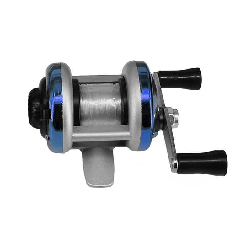 2024 New Mini Winter Ice Fishing Wheel with Double Rocker Arm - High-Quality Metal Construction for Durability, Smooth Line Management Technology, Optimal Performance in Cold Conditions - Wholesale Manufacturers for Bulk Orders - Versatile Tool for Anglers of All Skill Levels
