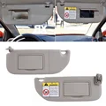 High-Quality Sun Visor Shade Board Set for Peugeot 301 and Citroen C3 - Left and Right Side Replacement Kit - Durable Materials for Enhanced Driving Comfort - Ergonomic Design Blocks Glare - Easy Installation Spare Part