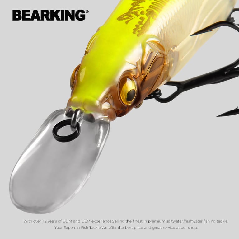 Bearking Wobbler 110mm Professional Fishing Lure for Pike and Bass - Premium Quality Jerkbait with Realistic Design, Optimal Size and Weight, Versatile Artificial Bait for Casting and Trolling - Effective Predator Tackle with Sharp Treble Hooks, Proven Performance for Anglers of All Levels