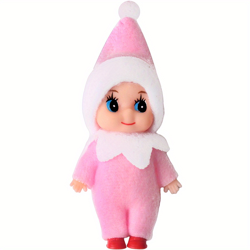 Premium Christmas Baby Elf Dolls: Festive Decorations, Perfect Xmas Gift for Kids and Pregnant Mothers, High-Quality Materials, Adorable Design, Vibrant Colors, Safe for Children, Versatile Decorative Accent for Mantle, Shelf, or Holiday Centerpiece