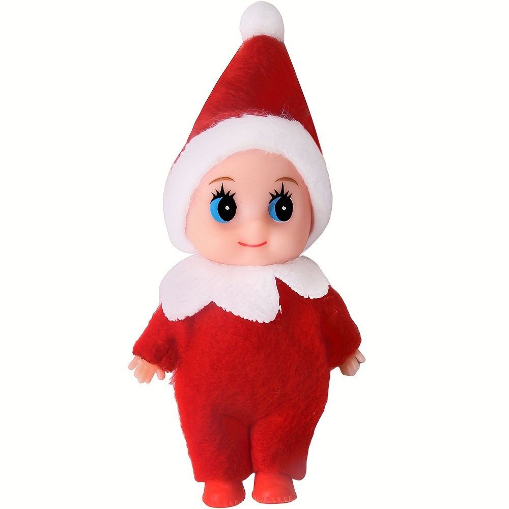 Premium Christmas Baby Elf Dolls: Festive Decorations, Perfect Xmas Gift for Kids and Pregnant Mothers, High-Quality Materials, Adorable Design, Vibrant Colors, Safe for Children, Versatile Decorative Accent for Mantle, Shelf, or Holiday Centerpiece