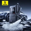 Baseus GoTrip VA1 Pro/Max Car Air Pump - Portable Tire Inflator with 150 PSI, 7500mAh Battery, Digital Display, Preset Function, Multifunctional Nozzle, LED Light - Compact and Reliable Emergency Tool for Cars, Motorcycles, Bicycles, and Sports Balls