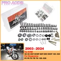Premium Plastics Fastener Kit for KTM & Husqvarna 125-530 XCF/SXF/EXC Models - Durable Bolts for Secure Attachment - Complete Installation Kit for Professional Look & Reliable Performance