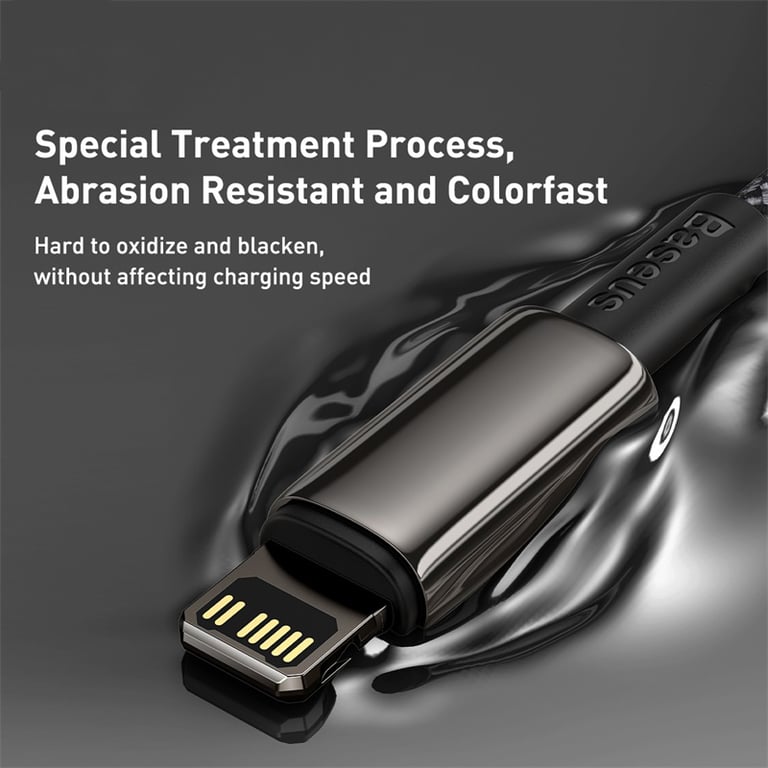 Baseus 20W USB C Cable for iPhone 14, 13, 11, 8, XR, 12, SE & Macbook - Fast Charging, Durable Construction, Secure Connection, Universal Compatibility - Power Delivery (PD) Technology, Reinforced Connectors, Flexible & Sturdy Design - 3ft Length for Convenient Use & Storage