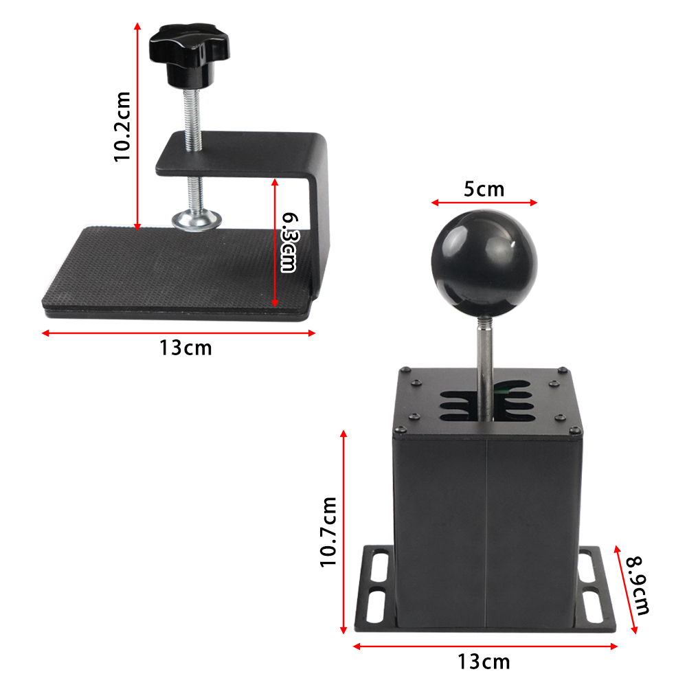 High-Quality PC USB H Gear Shifter for Logitech G27/G29/G25/G920 & Thrustmaster T300RS/GT - Realistic Simulation & Easy Installation - Durable Shift Knob for Enhanced Gaming Experience - Compatible with ETS2 & More Sim Racing Games - Plug-and-Play Design for Authentic Control