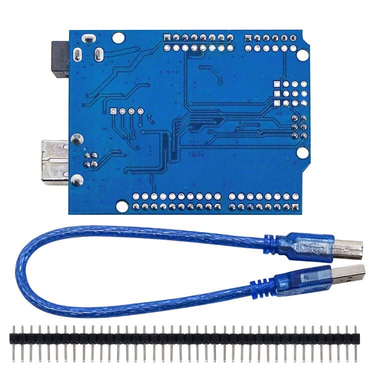 High-Quality UNO R3 Development Board with ATmega328P Microcontroller, Arduino IDE Compatibility, Pin Header, Cable, Versatile Usage for Robotics, Home Automation, IoT Projects - Durable, Cost-Effective Platform for Beginners and Experienced Makers
