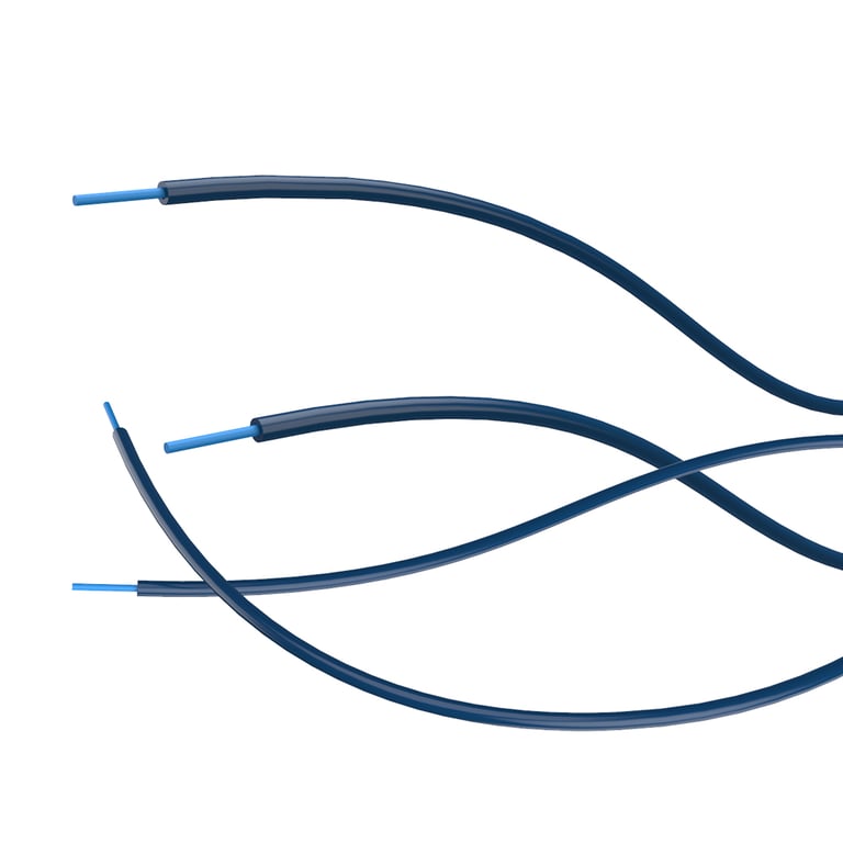 Creality 3D Capricorn Bowden PTFE Tubing XS Serie Blue - 1 Meter Length, Quick Fitting, Pneumatic Fitting Push, Compatible with 1.75mm Filament - Premium Material for Smooth Filament Feeding and Reliable Printing Experience