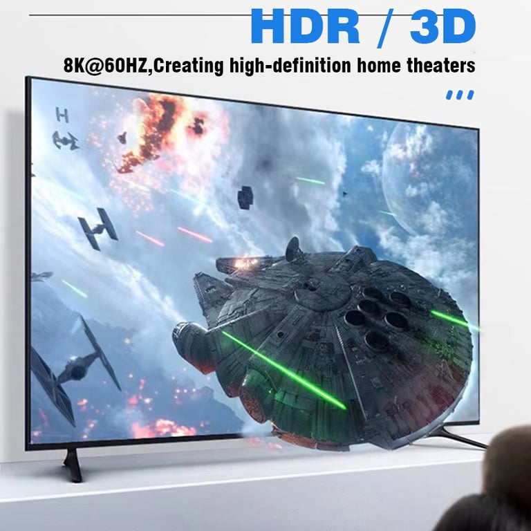 Premium Mini Micro HDMI to HDMI 2.1 Converter Adapter for Ultra-Fast 8K 60Hz and 4K 120Hz Content Transfer with Crystal Clear Picture and Sound, Wide Compatibility for HDTVs, Projectors, PS4, PS5, Laptops, and PCs - Compact and Easy-to-Use for Enhanced Gaming and Streaming Experience