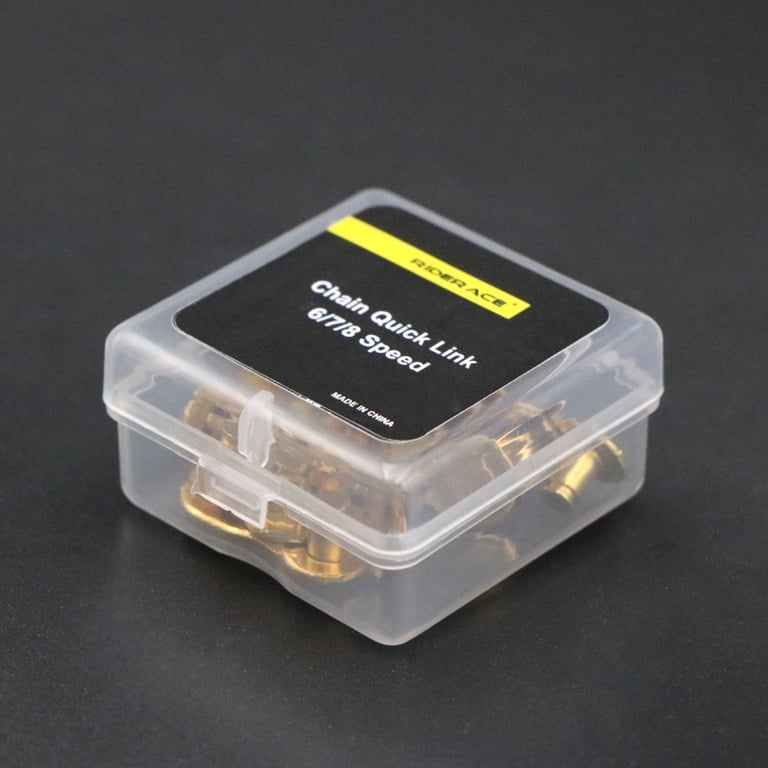 Durable Steel Bicycle Chain Link Connector Joints - Easy Installation Magic Buttons - Compatible with 6/7/8/9/10/11/12 Speed Systems - Smooth Cycling - Pack of 5 Pairs for Mountain Bikes - Long-Lasting Performance for Tough Riding Conditions