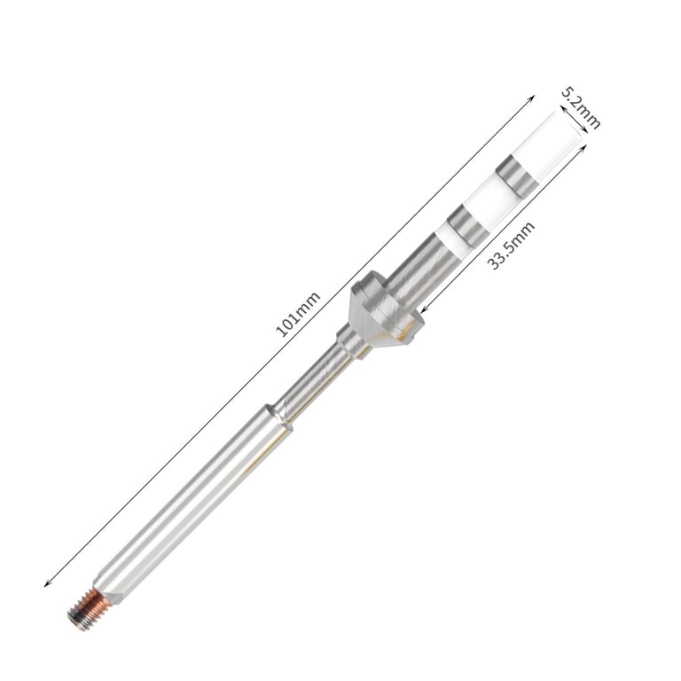 High-Quality Brass Heat Insert Nut Iron Tip TS100 Soldering Iron Tip Insertion Kit with Internal Thread Head M2-M8 for Efficient Heat Transfer and Easy Insertion Process - Versatile Tool for Electronics Repair, Woodworking, Metalworking, and More