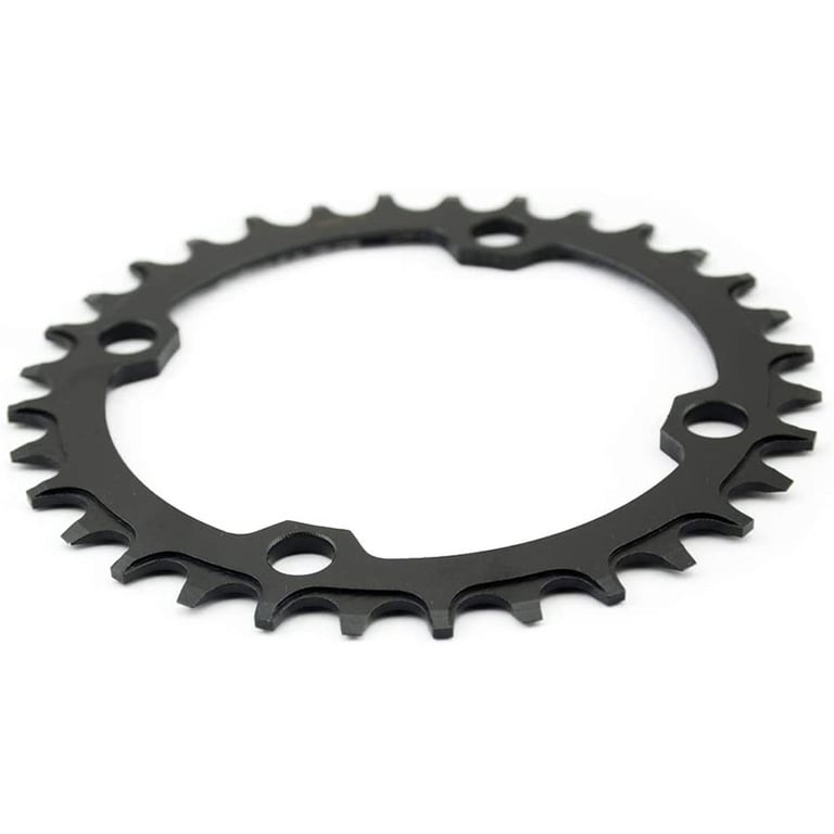 DECKAS 104 BCD Chainring - Durable Aluminum Alloy, Optimal Tooth Configuration, Narrow Wide Design, 12-Speed and 11-Speed Compatibility, Single-Speed Performance for Mountain Biking - 32T, 34T, 36T, 38T Options Available