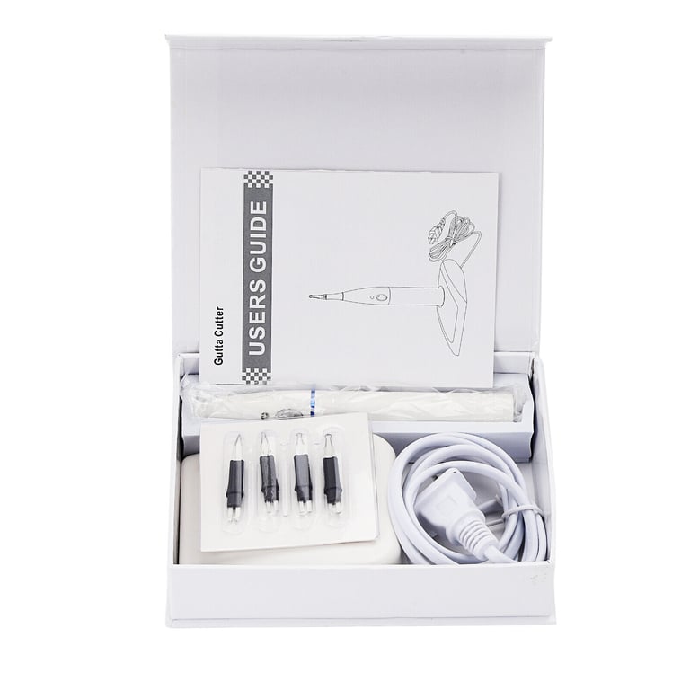 Dental Gutta Percha Tooth Gum Cutter with 4 Tips Endo Obturation System for Precision Cutting and Dissolved Breaker Technology - Ergonomic Design for Efficient and Reliable Endodontic Procedures