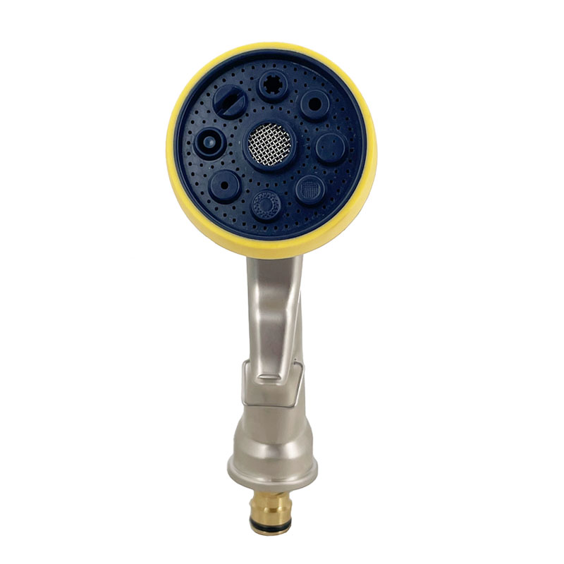 Adjustable Garden Water Gun with Sprinkler Hose Nozzle, High Pressure Washer, and Car Wash Cleaning Tool - Versatile Tool for Efficient Watering, Cleaning, and Lawn Care - Ergonomic Design, Durable Construction, Gentle Spray, Precise Watering, Lightweight and Compact