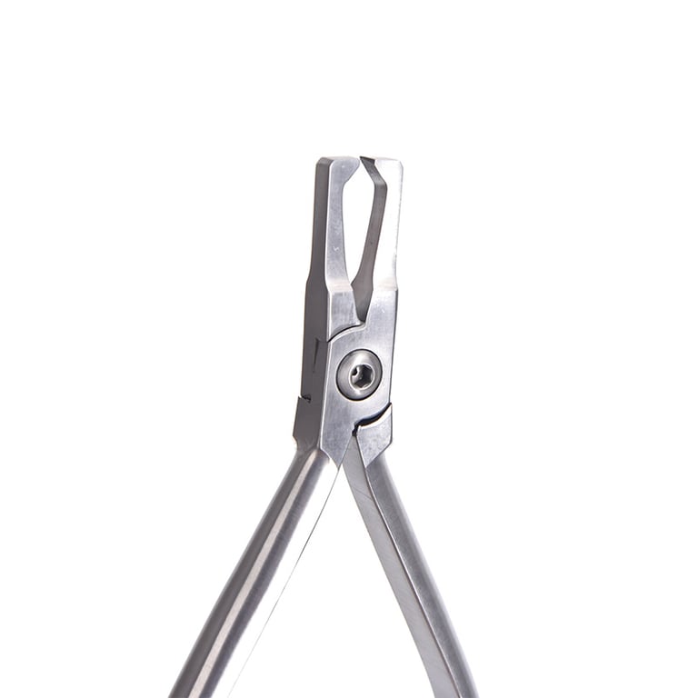 Stainless Steel Dental Anterior Teeth Bracket Removing Pliers for Precise Orthodontic Brackets Removal - Essential Dentist Tool for Safe Adhesive Cutting and Residue Removal - Ergonomic Design for Comfort and Control - Durable and Easy to Sterilize