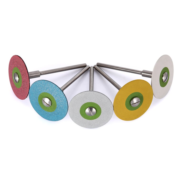 1PC 26mm HP Dental Polish Diamond Rubber Polisher Wheel Disc - Premium Quality Porcelain Polishing Tool for Dental Procedures - Efficient, Easy-to-Use, Versatile Diamond Disc for Professional Results