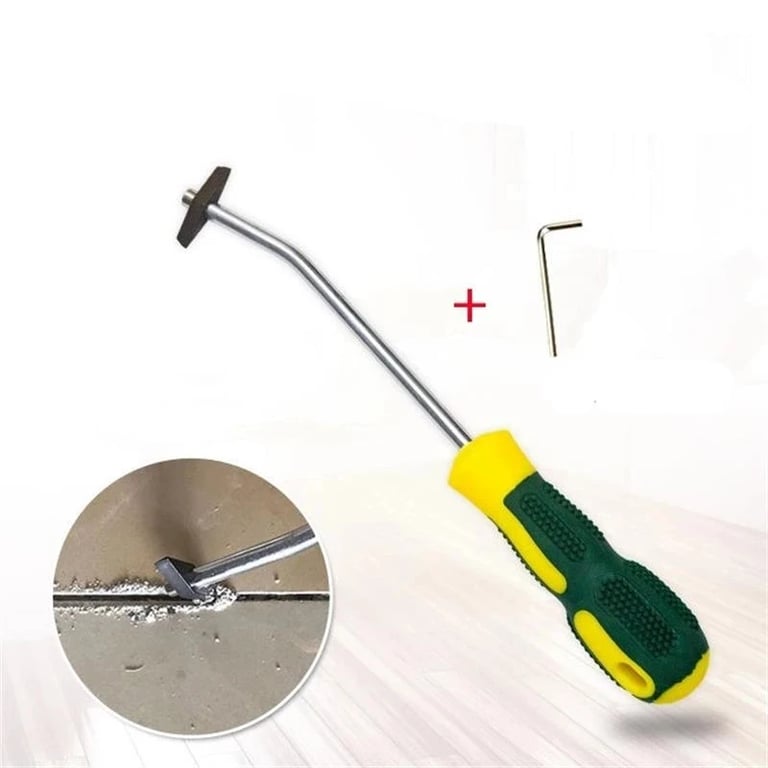 Durable Tungsten Steel Grout Remover Drill Bit for Ceramic, Porcelain, and Stone Tiles - Efficient Handheld Cleaning Tool for Floor and Wall Tiles - Versatile Seam Cement Cleaner for Professional and DIY Projects