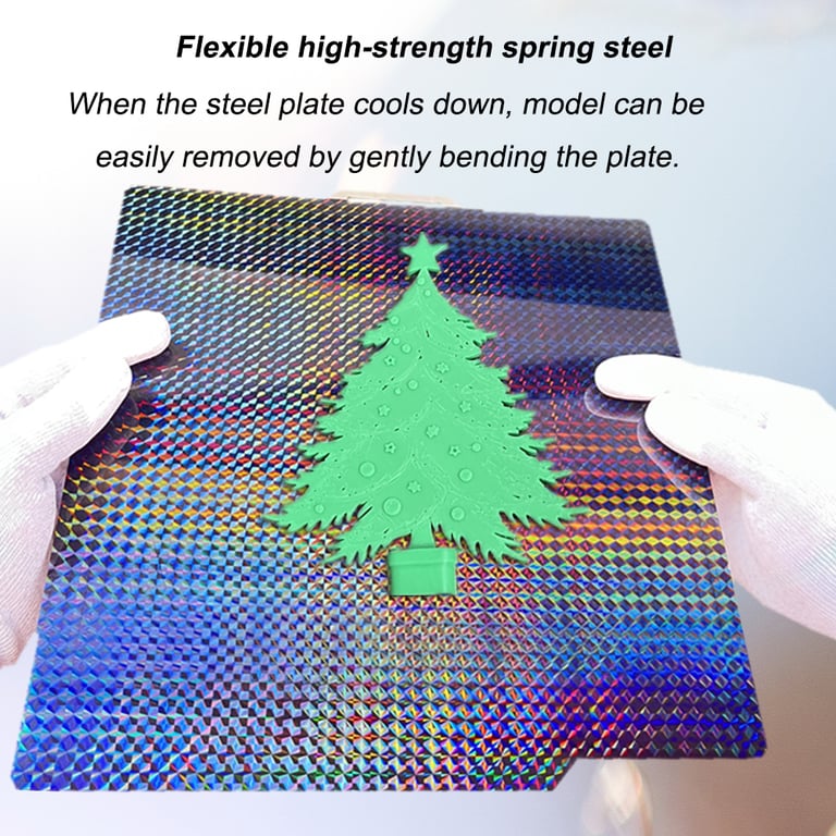 Premium PEO PET X1C P1P P1S A1 X1 Build Plate for Bambu Lab 3D Printer - Smooth PEI Sheet for Enhanced Printing Performance, Easy Installation, and Heatbed Efficiency - Durable Material for Precise Details and Consistent Temperatures