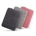 Premium PU Leather Laptop Protective Bag Sleeve for 11, 13, 14, 15-inch Macbook Models with Secure Zipper Closure and Extra Storage Pockets - Stylish, Durable, and Organized Travel Case for Accessories and Essentials