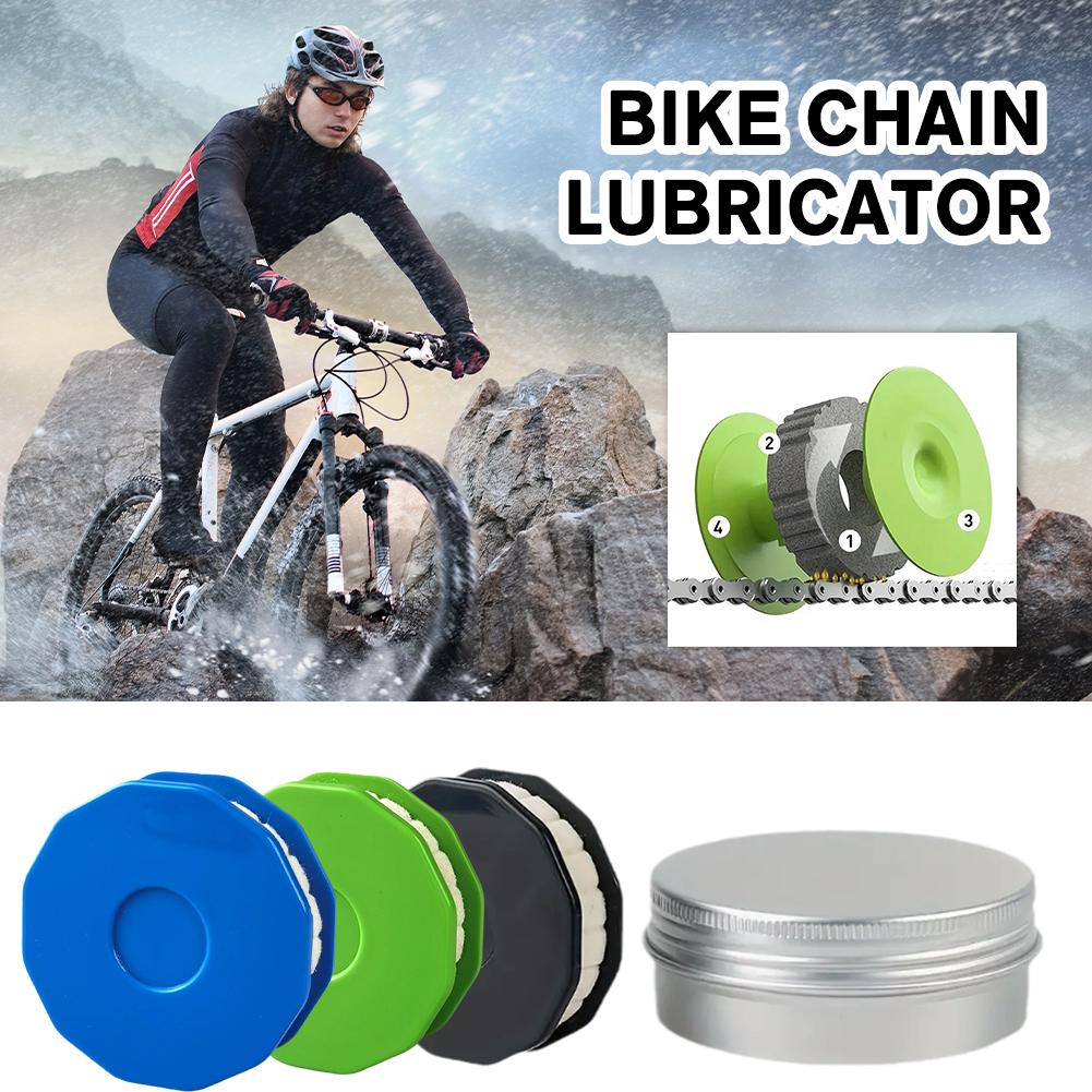 Compact Bicycle Chain Lubricator with Roller Cleaning Function for Smooth Operation and Extended Lifespan - Portable and Easy to Use Bike Chain Maintenance Tool with Drip Feed Mechanism and Durable Construction