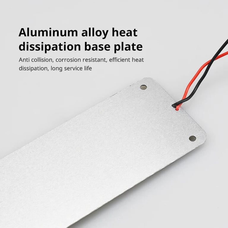 Bright LED Strip Light for Car Interior with Easy Installation and Durable Construction - 12-24V Voltage Range, Multi-Purpose Use, Sleek Design, Low Power Consumption - Perfect for Van, Lorry, Truck, Camper, Boat - Reading and Interior Light with On/Off Switch