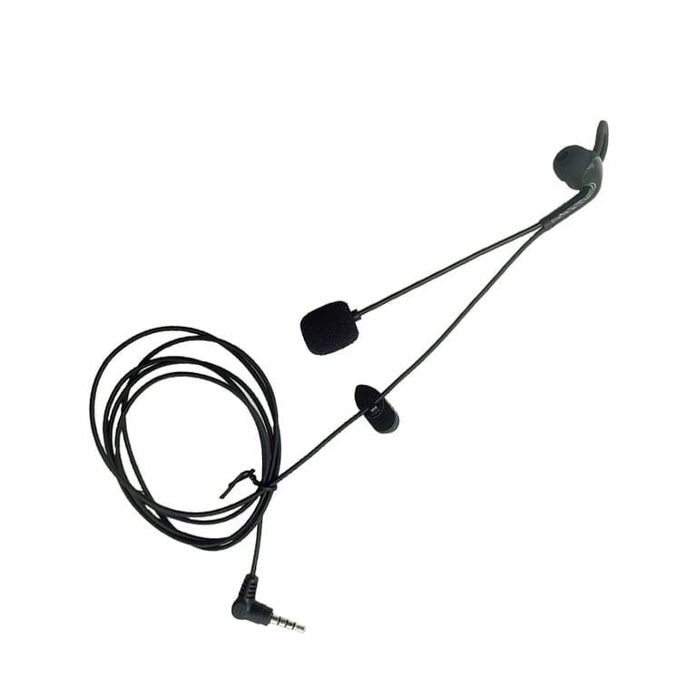High-Quality 1PC 3.5mm Plug-In Ear Headphones for FBIM V6/V6C/V4/V4C Interphone Systems - Clear Sound, Ergonomic Design, Durable Construction - Easy to Use with Universal Compatibility - Ideal for Referees, Intercom Users, and Professionals