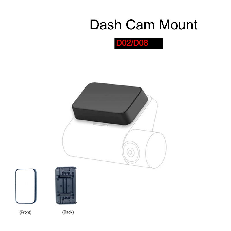 Universal Compatibility 360-Degree Rotation Dash Cam Mount for 70mai Dash Cam Pro D02 Lite D08 - Easy Installation, Durable Construction, CPL Filter Compatibility for Glare Reduction - Secure Attachment for Optimal Recording Angles and Coverage