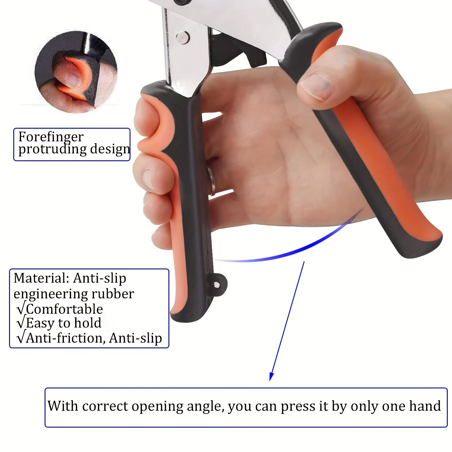 High-Quality Portable Grommet Tool Kit with Handheld Hole Punch Pliers for DIY Projects - Durable Hand Press Machine for Clothing Repairs, Leather Crafts, Banners, Curtains - Easy to Use with Silver Grommets - Compact and Lightweight Design for On-the-Go Crafting - Professional Results Guaranteed