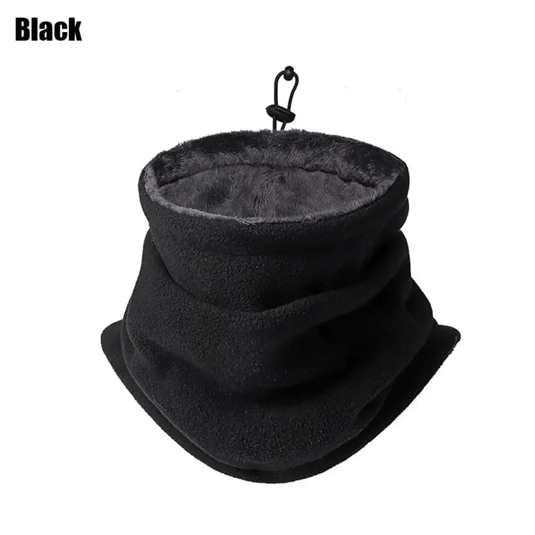 Windproof Fleece Balaclava Face Mask for Winter Motorcycle Riding - Warm and Cozy Neck Warmer Scarf with Adjustable Fit and Stylish Design - Ideal for Skiing, Snowboarding, Hiking, and Outdoor Activities