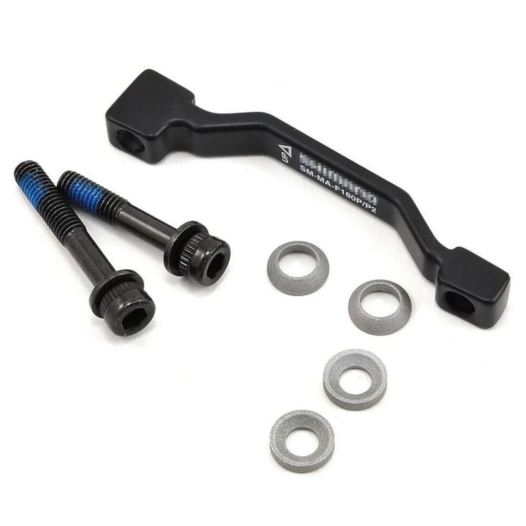 SM MA F180P/P2 Post Mount Disc Brake Adapter for 7-Inch Rotor - P/P Compatibility, PM A Pillar Design, Brake Disc Compatibility - Front Disc Brake Adapter for 180mm Rotors, Easy Installation, Reliable Performance and Safety, Optimal Compatibility for Bike's Braking System