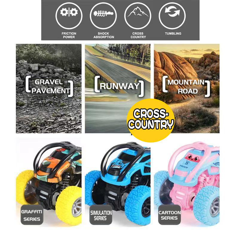 Super Fall Resistant Off-Road Vehicle Toy with Climbing Capabilities, 360 Degree Rotation, and Easy Control - Durable and Long-Lasting Toy Car for Imaginative Play and Exciting Adventures on Challenging Terrains
