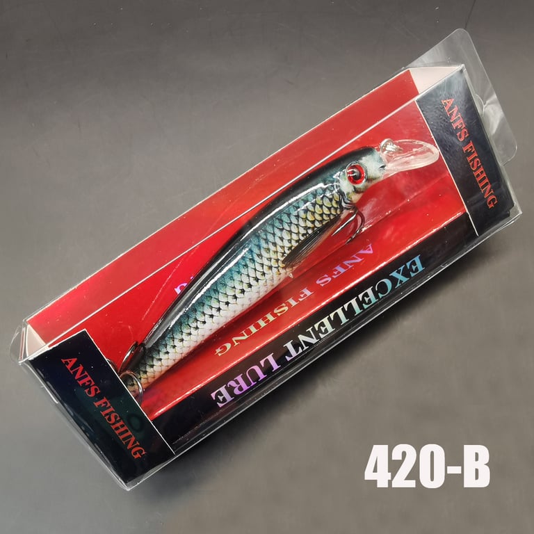 13g Sinking Minnow Fishing Lure with Vibrant Colorful Printing - Durable and High-Quality Artificial Bait for Bass, Trout, Saltwater, and Freshwater - Cool Design for Effective Fishing Tackle - Mimics Real Fish - Attracts Predatory Fish - Beginner and Experienced Anglers