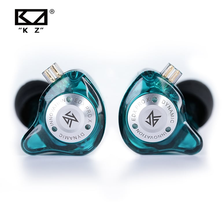 KZ EDX PRO X High-Quality Sound Dynamic Drivers Earphones - HIFI Audio, Comfortable Fit, Noise Cancelling, Durable Construction - Perfect for Music Lovers, DJs, Sports - Clear, Powerful Bass, Clarity, Precision, Long-Lasting Performance