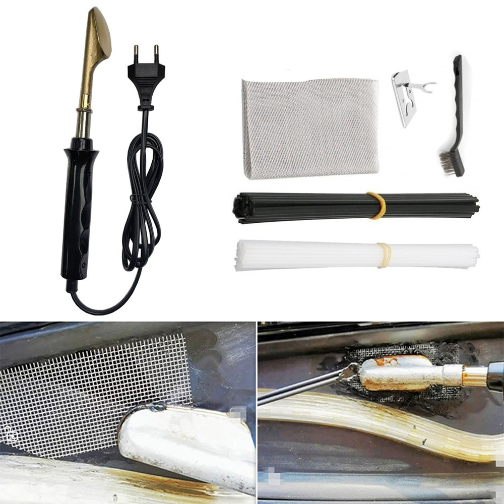 Professional Plastic Welding Kit with Hot Stapler Technology for Car Bumper Cracks, Kayaks, and Toys - Versatile DIY Repair Tool for Strong and Durable Welds - Ergonomic Design for Easy Handling and Long-lasting Use