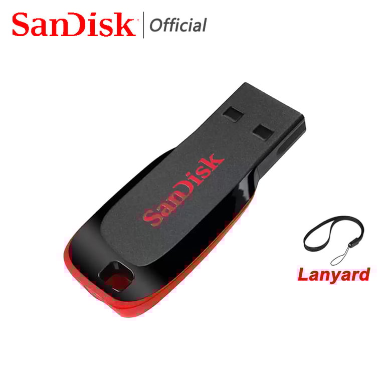 SanDisk Pendrive 128GB USB 2.0 Mini Flash Drive with High-Speed Data Transfer, Compact Design, and Universal Compatibility - Reliable Memory Solution for Files, Photos, Videos - Portable Storage Solution for Phones, Tablets, Laptops, Desktop Computers