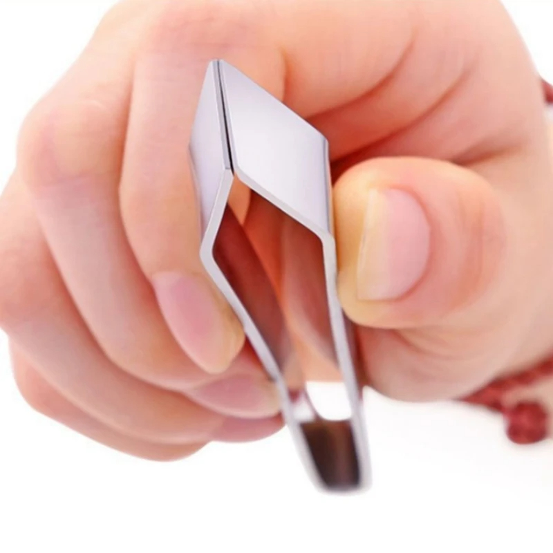 Professional Grade 1pcs 430 Stainless Steel Fish Bone Tweezers - Precision Design for Easy Bone Removal, Multi-functional Kitchen Tool for Chefs and Home Cooks, Rust-Resistant and Durable Material, Ergonomic Grip, Easy to Clean - Essential Gadget for Fish Preparation and Cooking