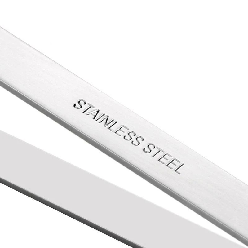 Professional Grade 1pcs 430 Stainless Steel Fish Bone Tweezers - Precision Design for Easy Bone Removal, Multi-functional Kitchen Tool for Chefs and Home Cooks, Rust-Resistant and Durable Material, Ergonomic Grip, Easy to Clean - Essential Gadget for Fish Preparation and Cooking