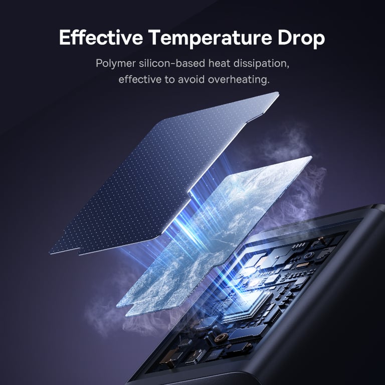 Baseus 100W Fast Charger with GaN Technology - Dual USB Ports, Quick Charge, Power Delivery, Wide Compatibility - iPhone 17, Samsung, Xiaomi, Laptops, Tablets - Portable and Safe Charging Solution with Foldable Plug Prongs for Travel and Everyday Use