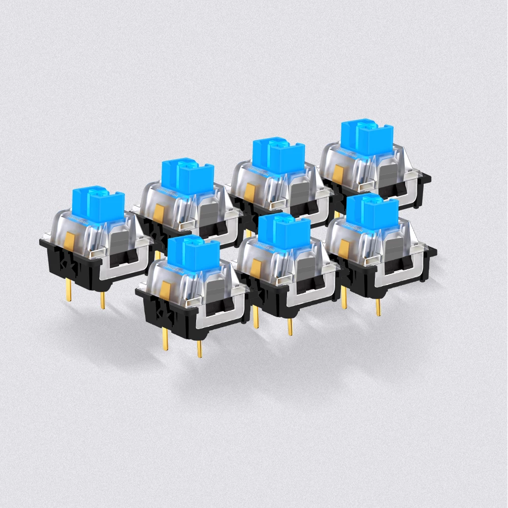 Redragon SMD RGB and Precision Engineered MX Switches for Backlit Mechanical Keyboards - Clicky, Linear, Tactile, Silent Red, Blue, Black, Brown, Purple - Enhanced Typing Experience, Durable, Compatible, Customizable RGB Backlighting, Smooth and Responsive Typing, High-Quality Materials, Easy Installation