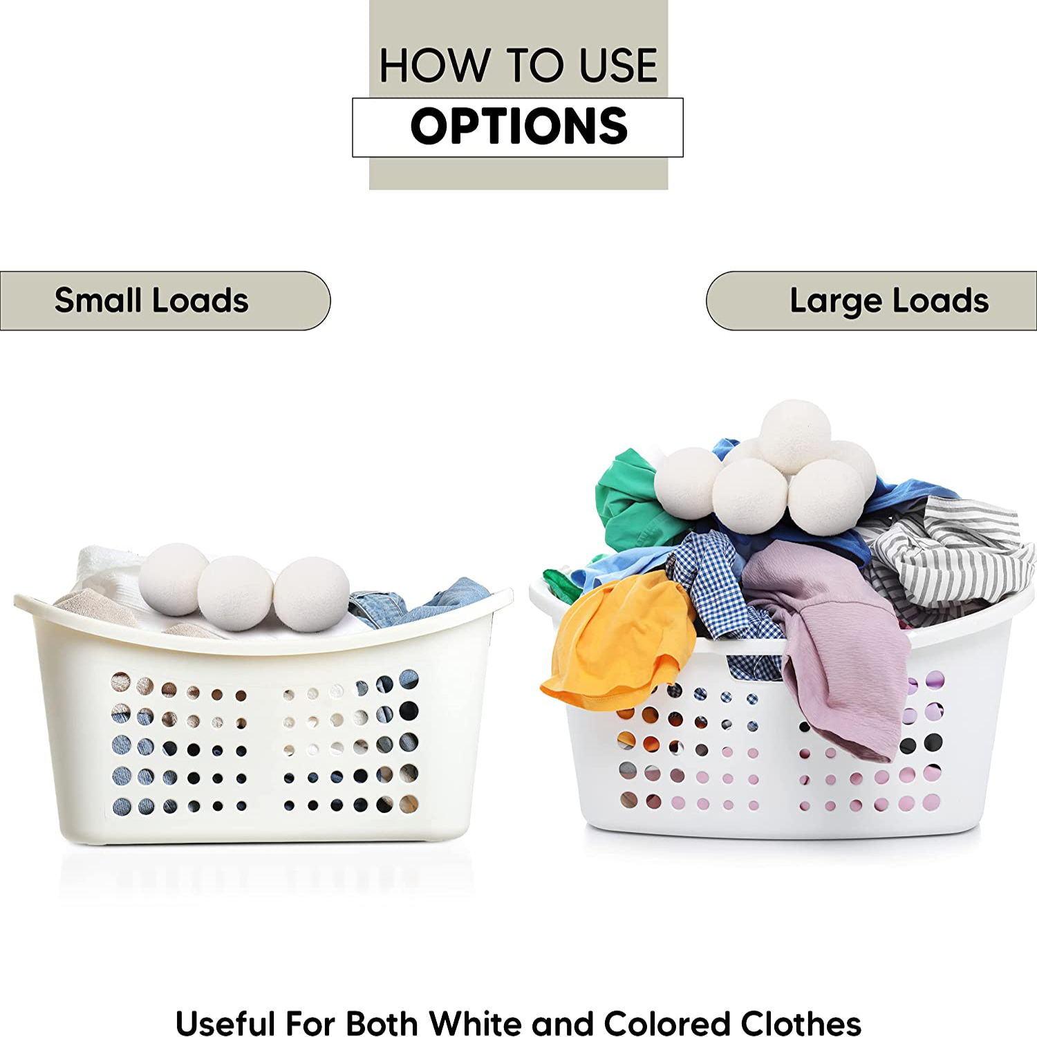 Premium 7CM Wool Dryer Balls - 100% Natural New Zealand Wool Fabric Softener for Hypoallergenic & Eco-Friendly Laundry - Reusable & Chemical-Free Alternative to Dryer Sheets - Reduce Wrinkles & Drying Time - Cost-Effective & Versatile Solution for Soft, Safe, & Fresh Clothes